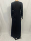 Pearl Modest Dress Black - Asiyah's Collection