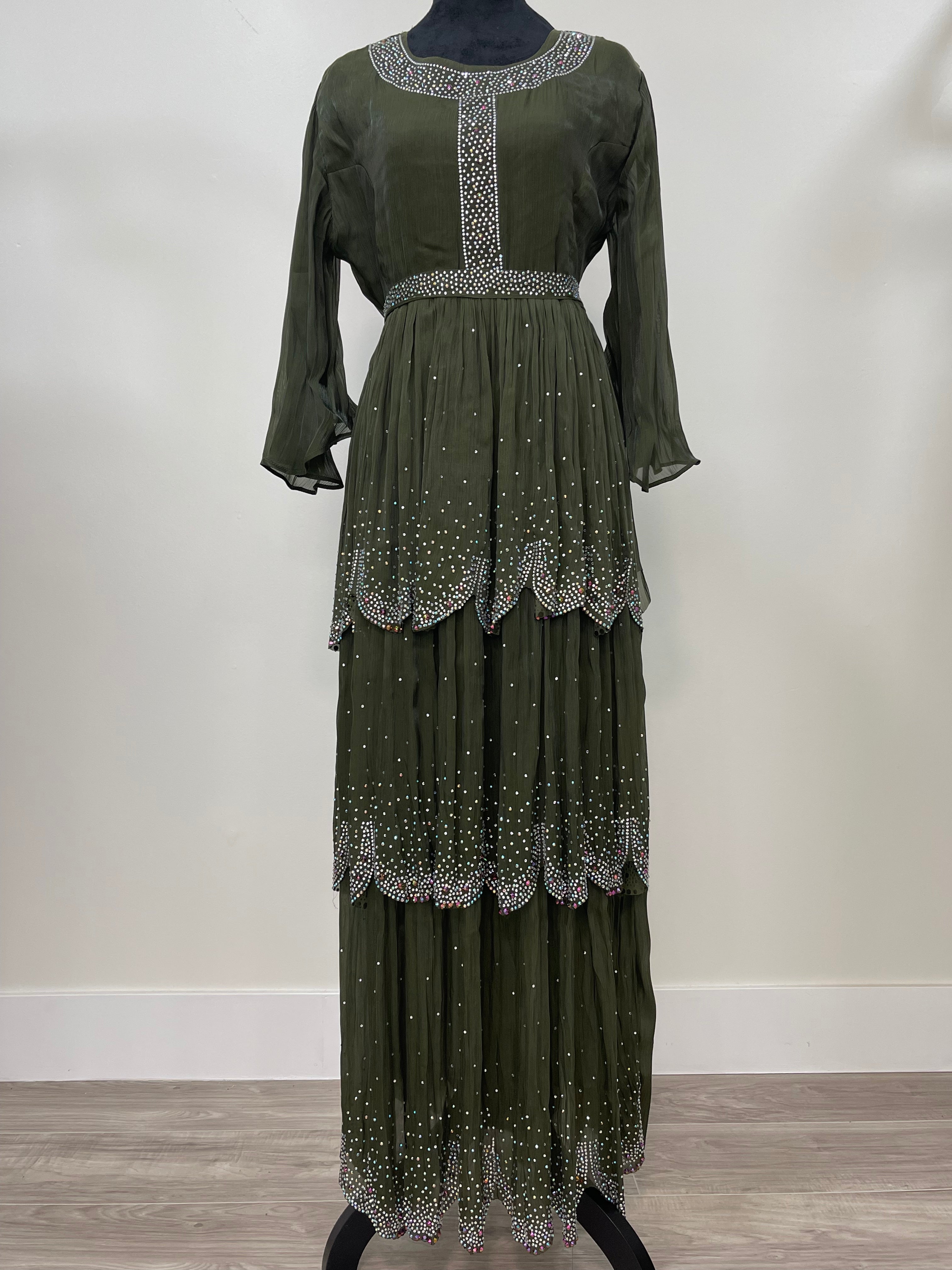 Asiyah's Collection - Three Tiered Maxi Dress - Dress