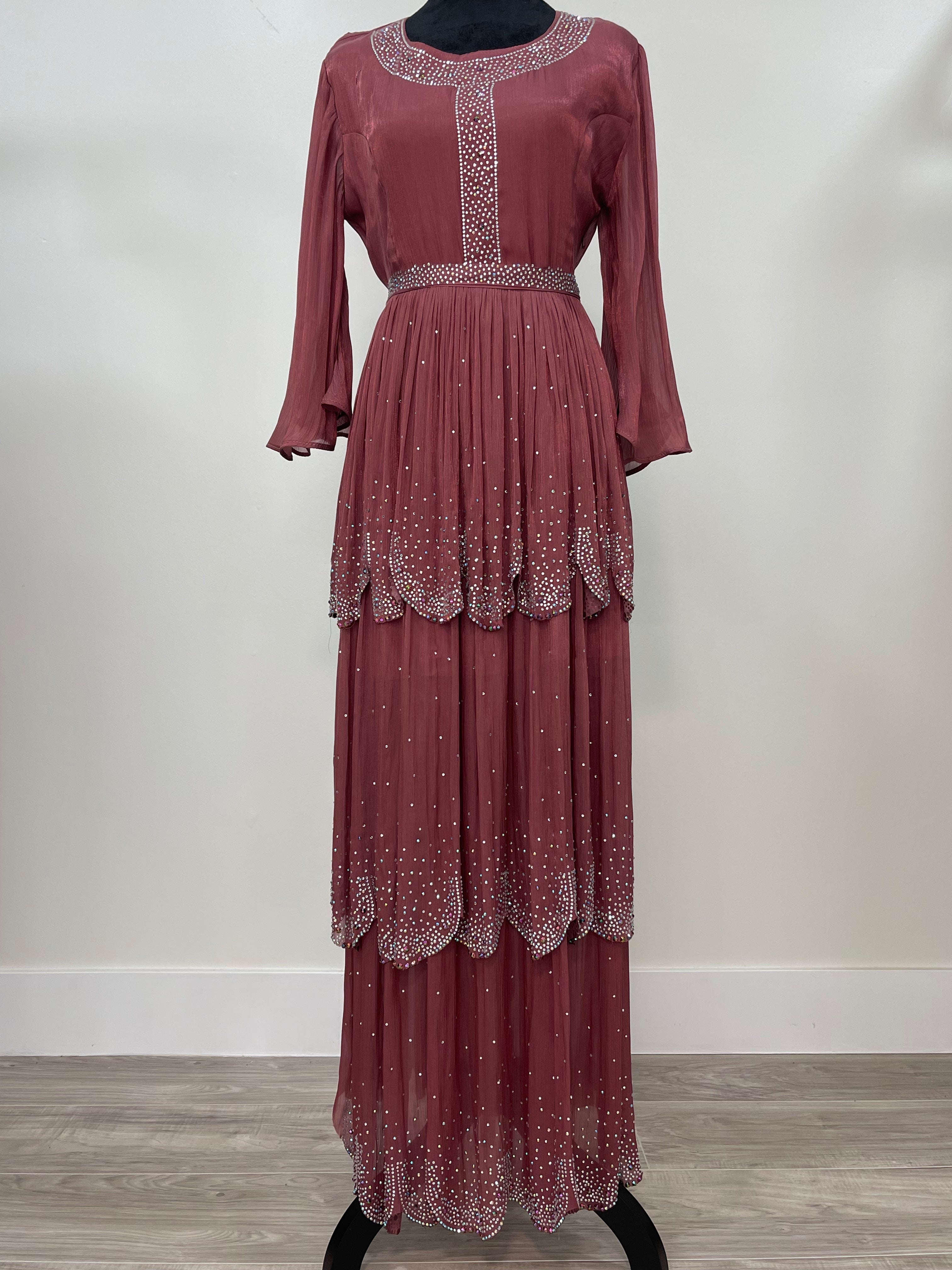 Asiyah's Collection - Three Tiered Maxi Dress - Dress