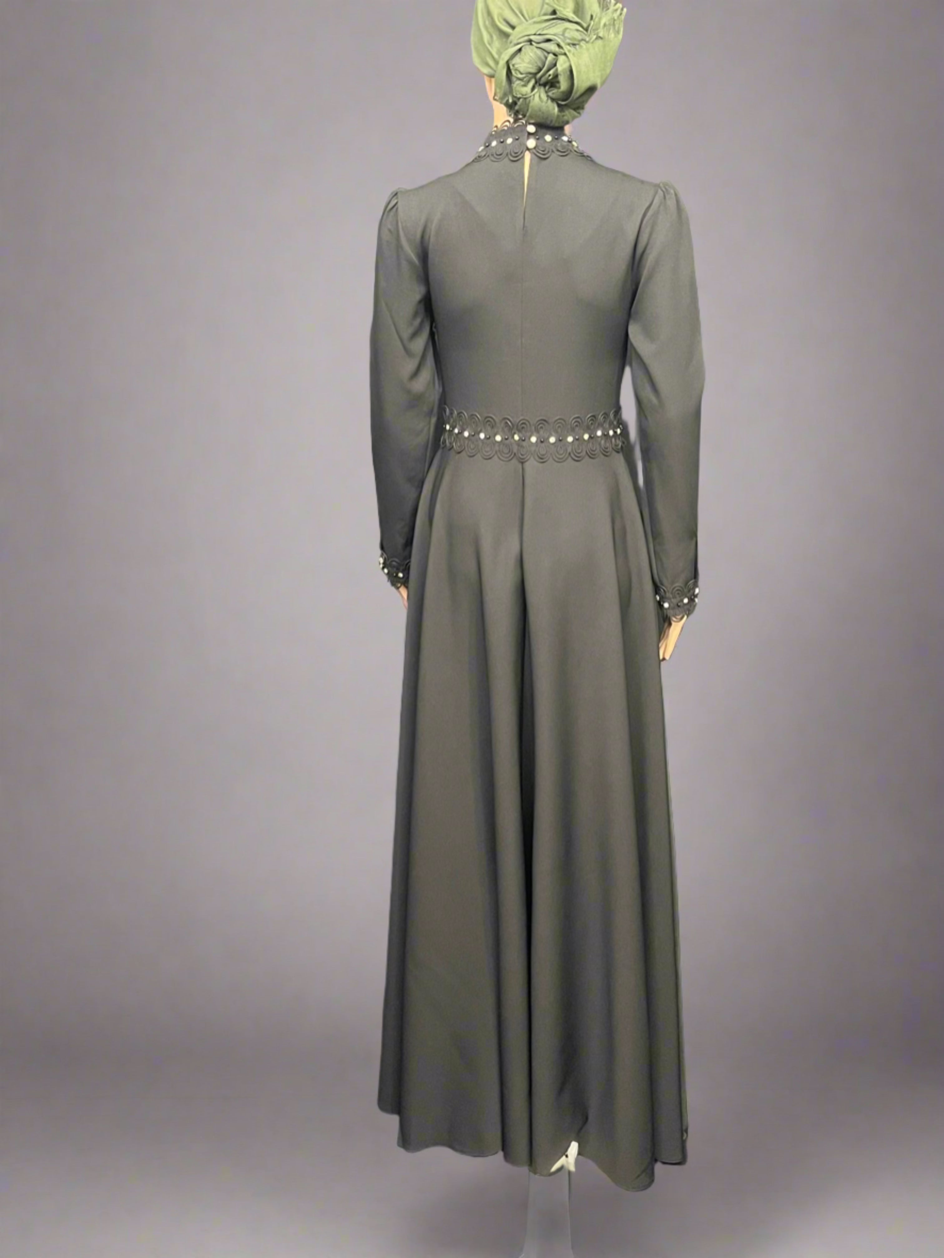 Asiyah's Collection - Black Diamond Sequenced Maxi Dress - – Timeless Elegance | Asiyah’s Collection - Dress