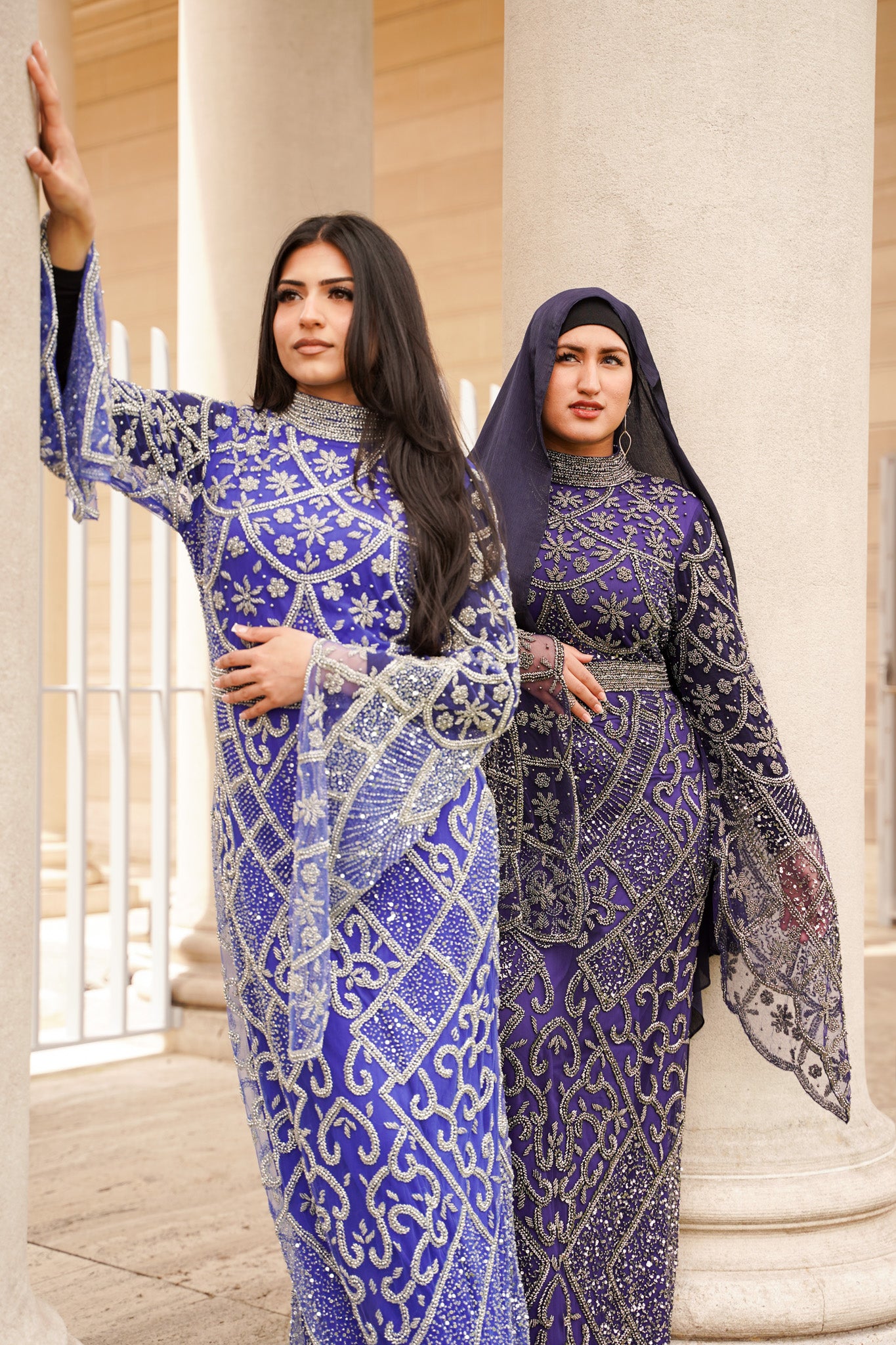 Noor Dress – Modest Sparkle for Special Occasions