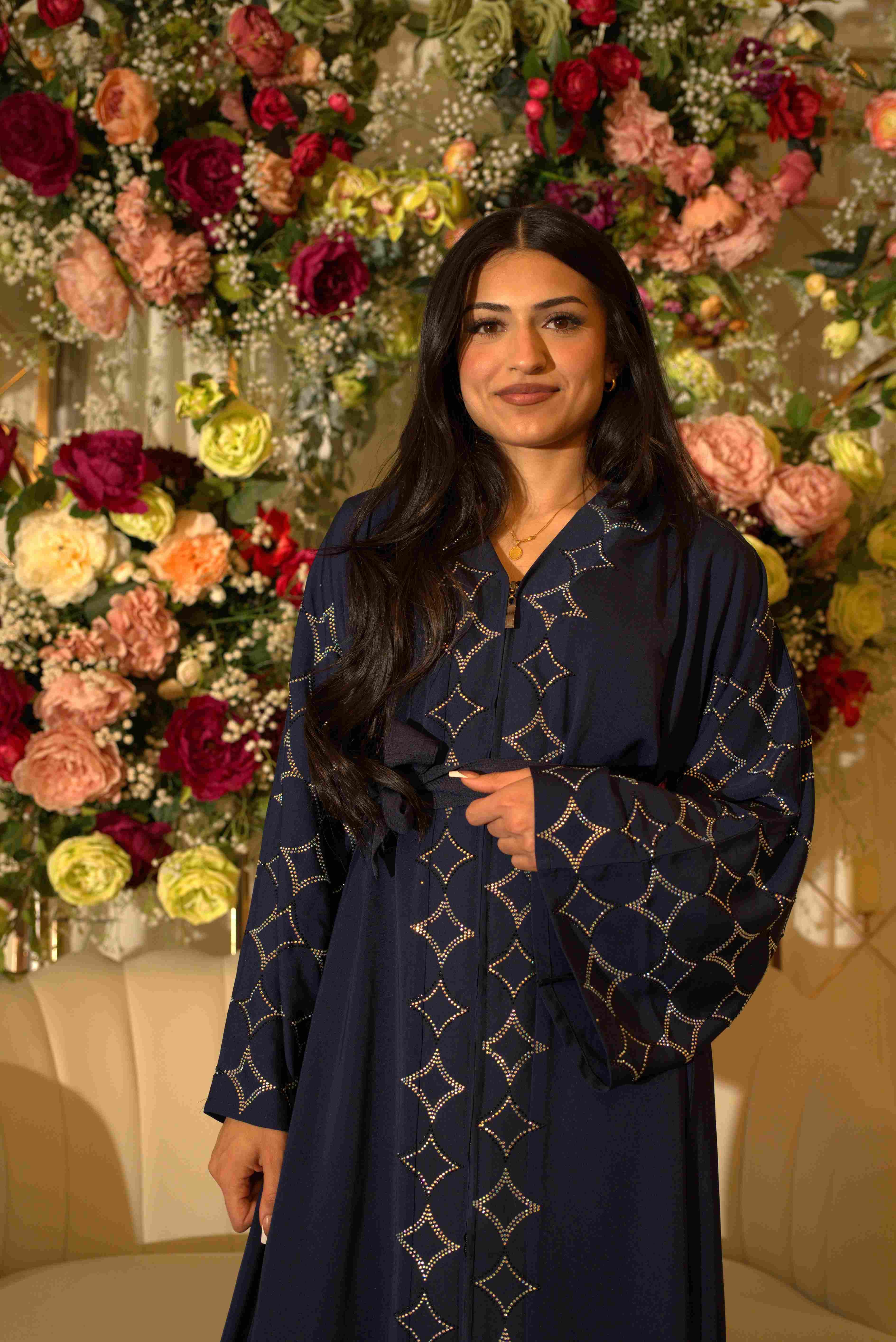 Bright Navy Blue Abaya | Elegant & Modest Fashion – Asiyah’s Collection