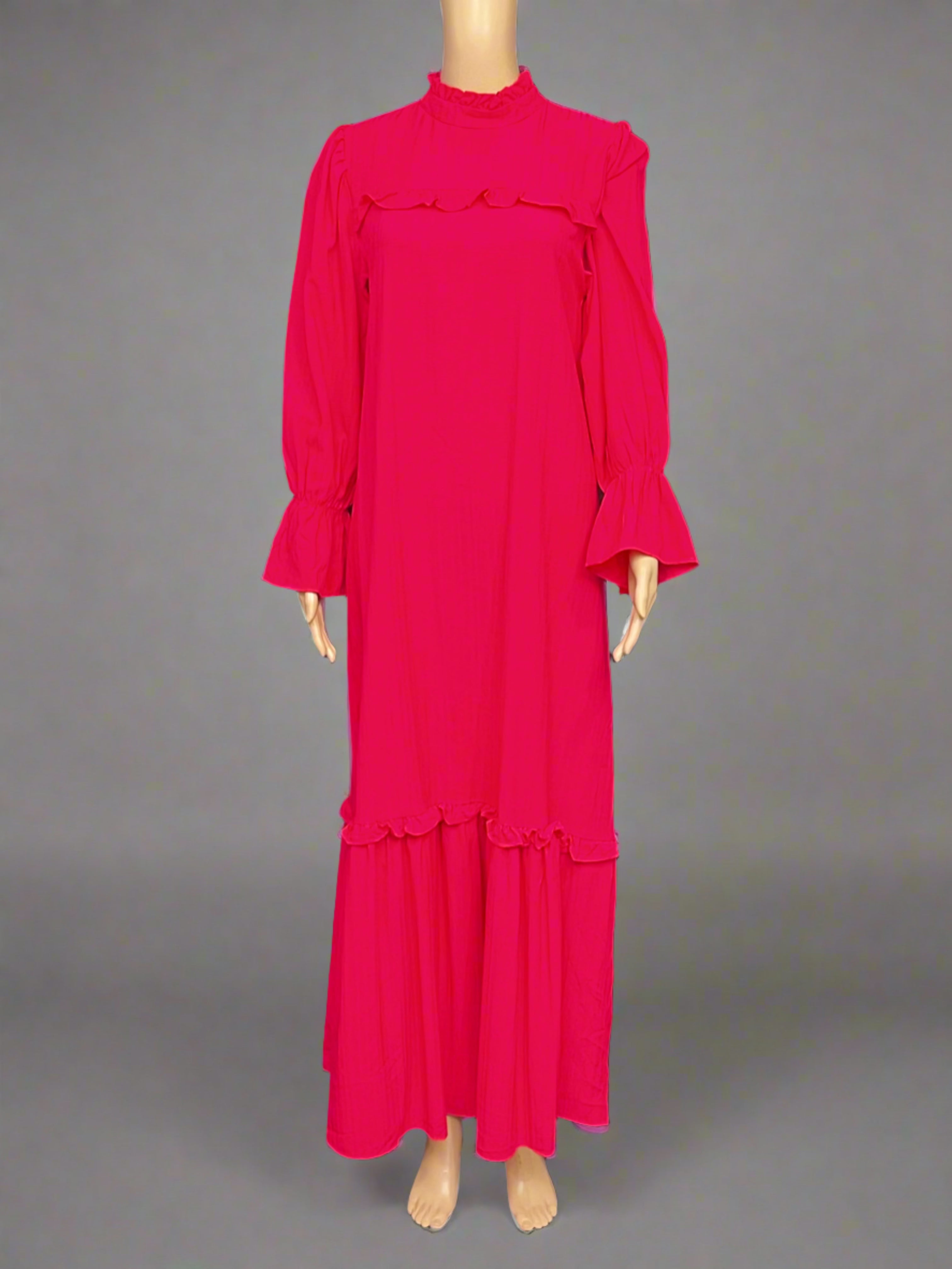 Asiyah's Collection - Hot Pink - Dress