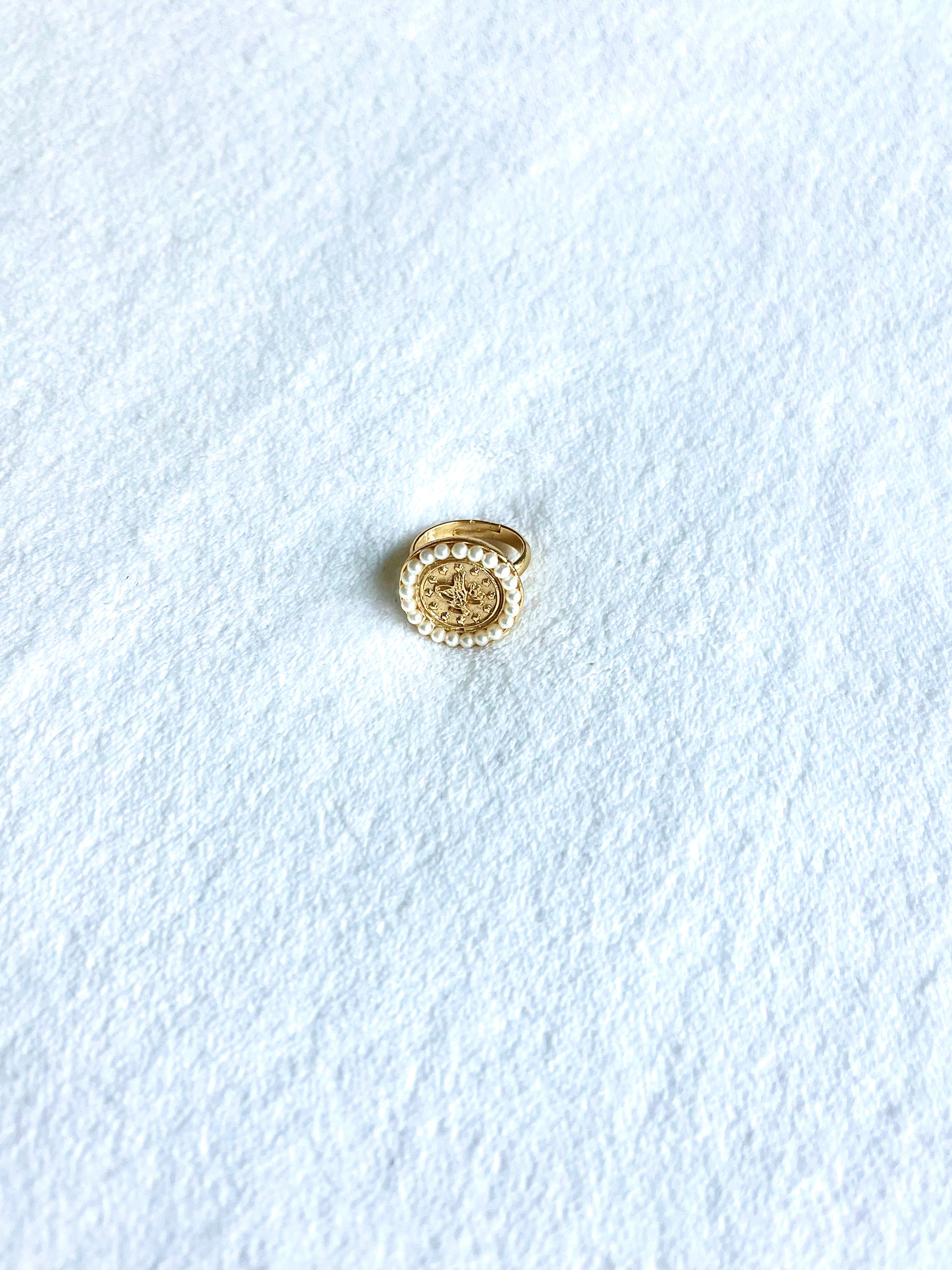 Vintage Pearl Ring