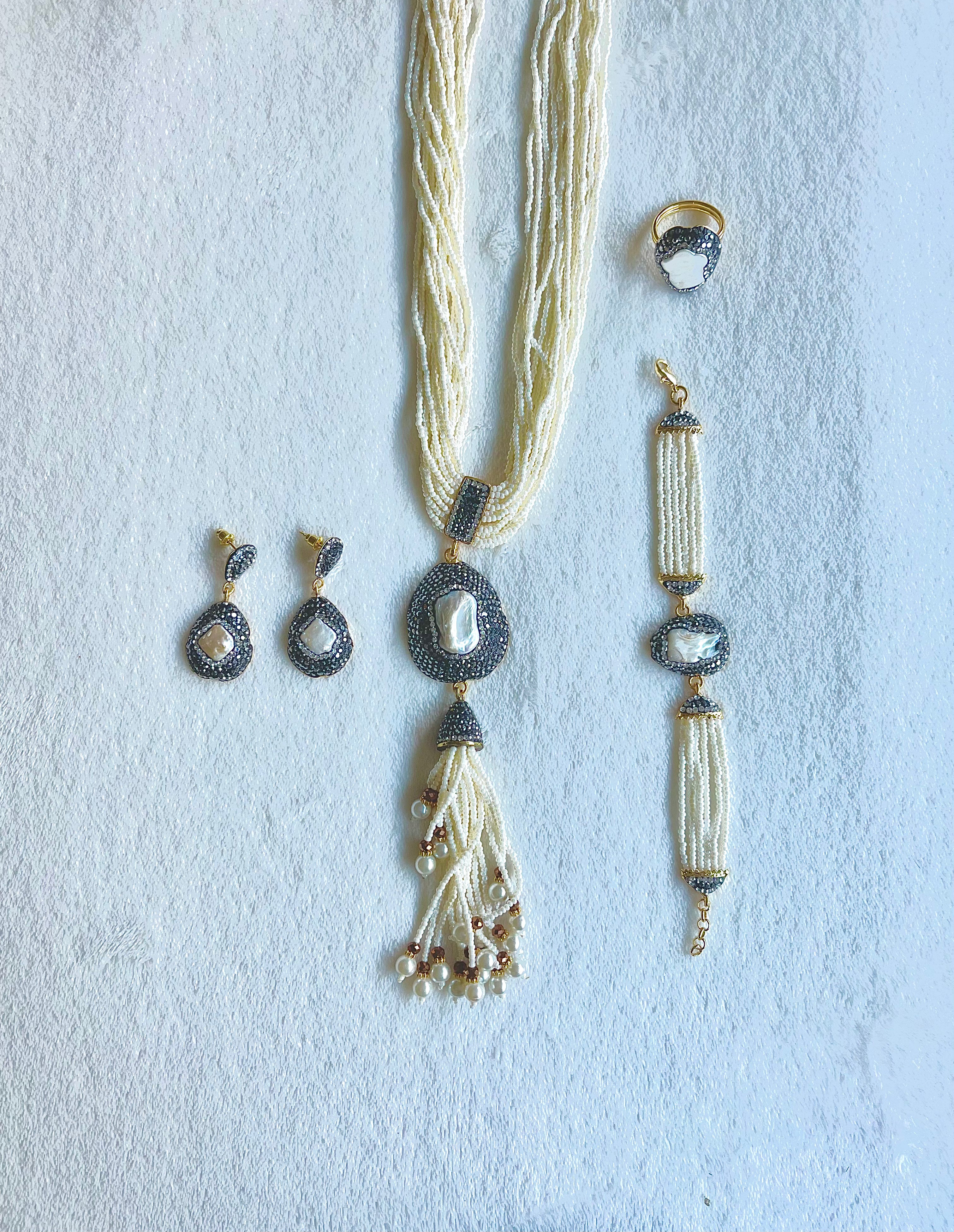 Asiyah's Collection - Handmade Set - Earring