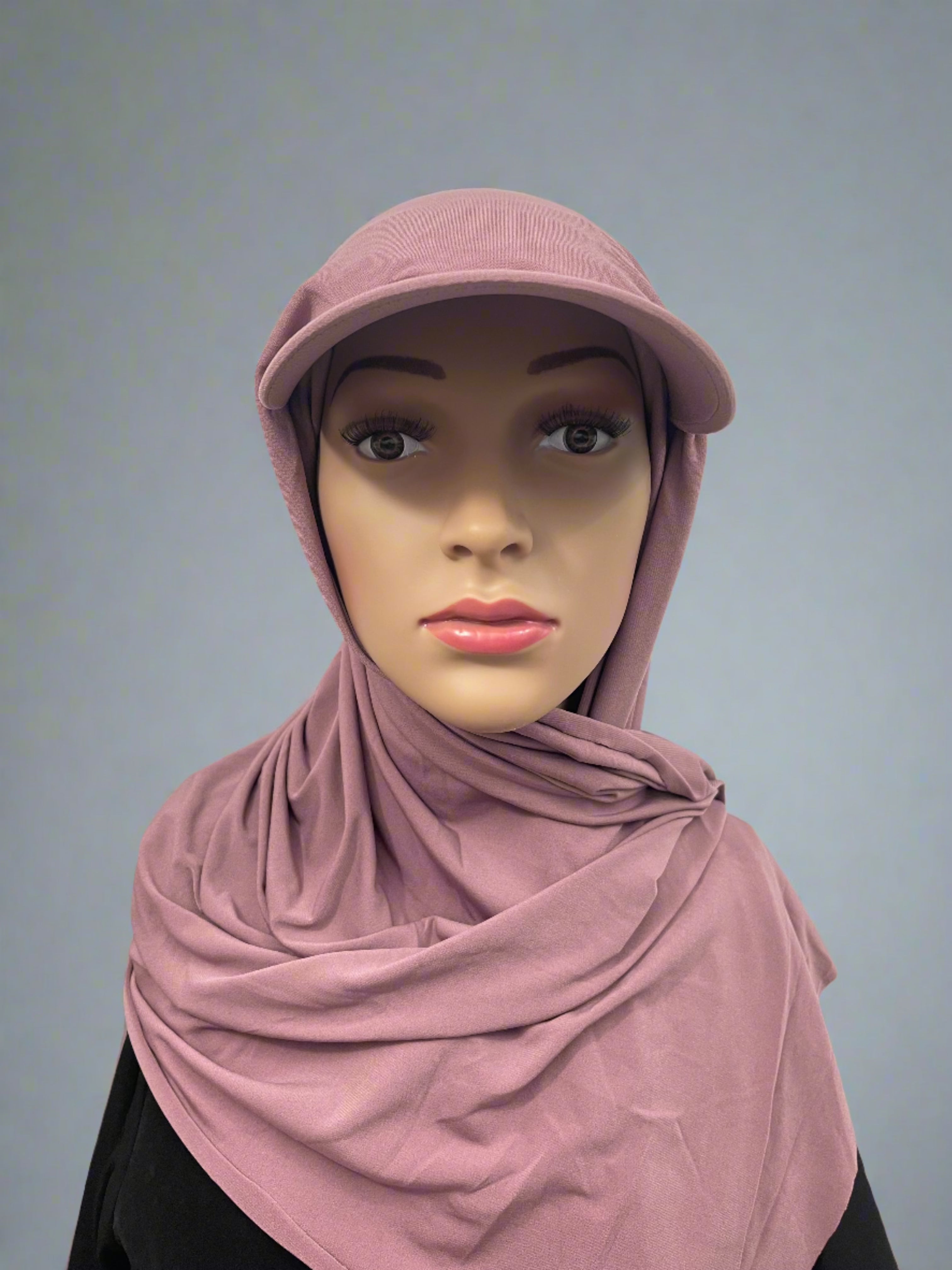 Premium Jersey Hijab with Cap - Asiyah's Collection
