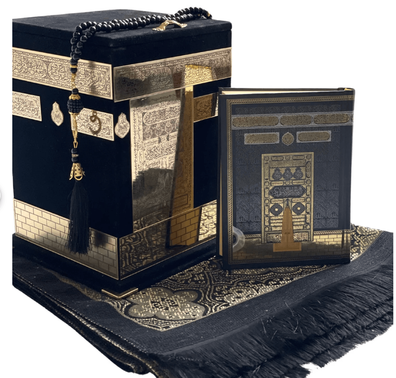 6-Piece Luxury Kaaba Gift Box | Elegant Islamic Gift Set