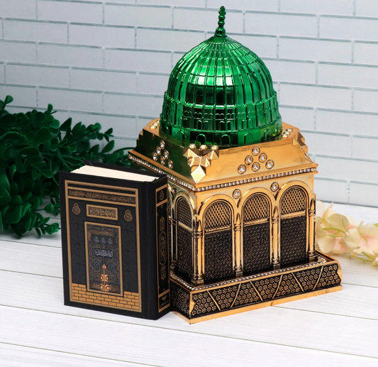 Quran With Masjid Nabawi Replica