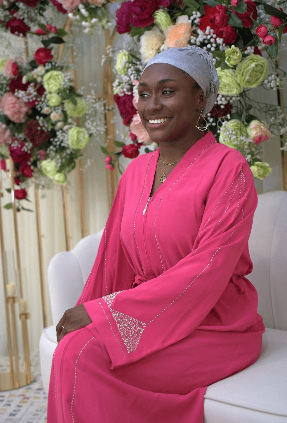 Asiyah's Collection - Sequined Abaya – Elegant & Modest | Asiyah’s Collection - Abaya
