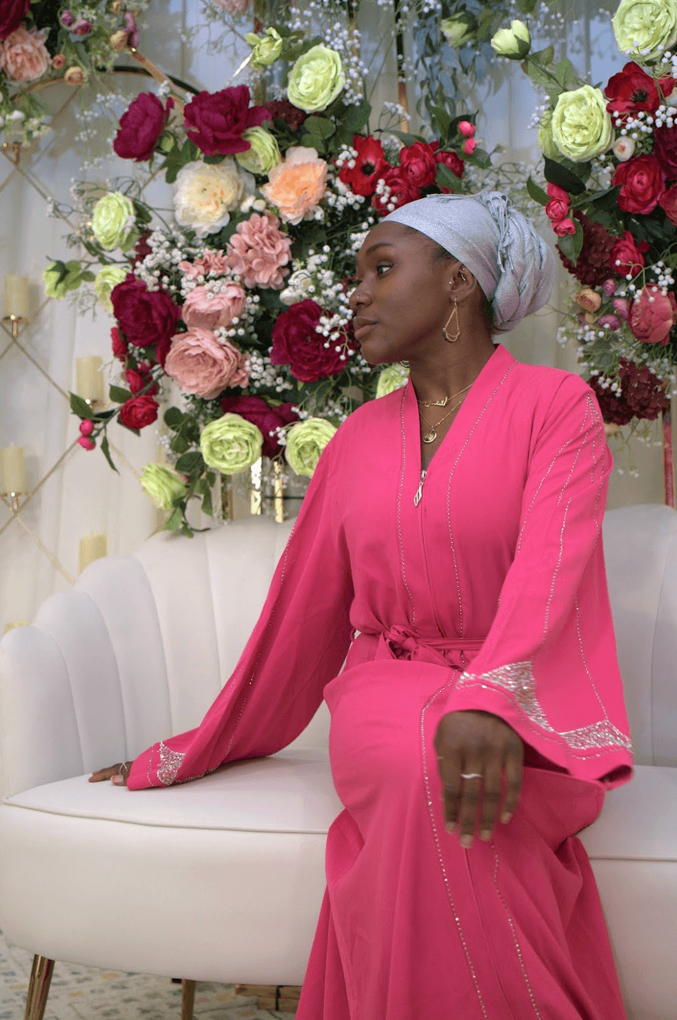 Asiyah's Collection - Sequined Abaya – Elegant & Modest | Asiyah’s Collection - Abaya