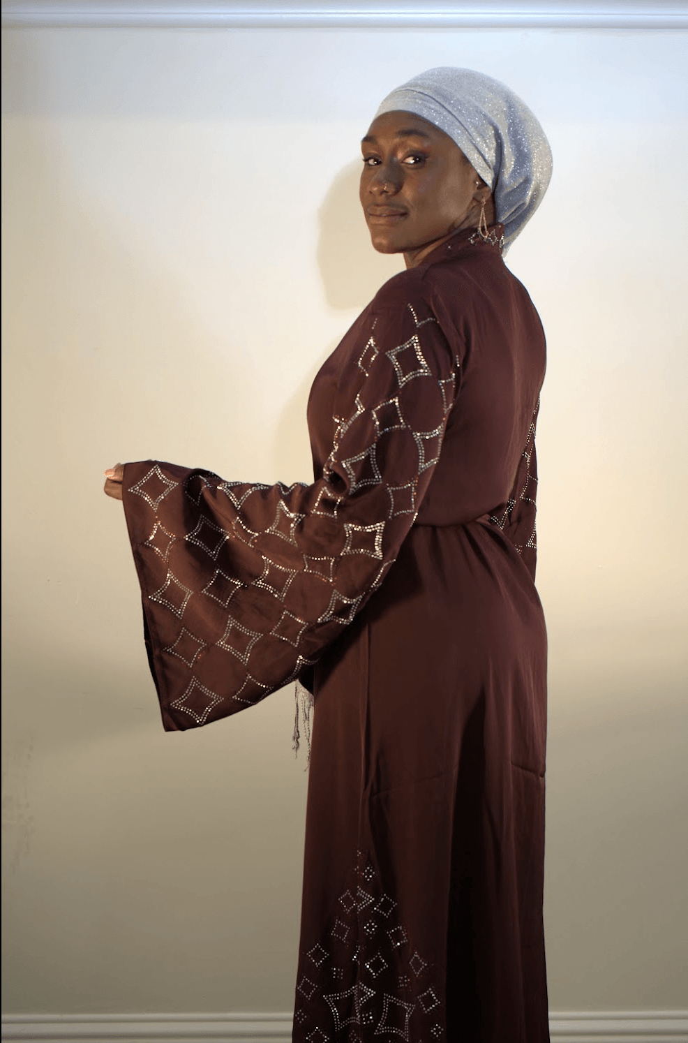 Asiyah's Collection - Sequined Abaya – Glamorous & Modest | Asiyah’s Collection - Abaya