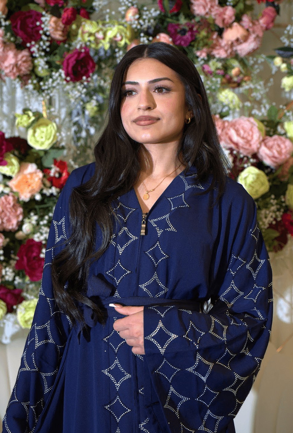Bright Navy Blue Abaya | Elegant & Modest Fashion – Asiyah’s Collection