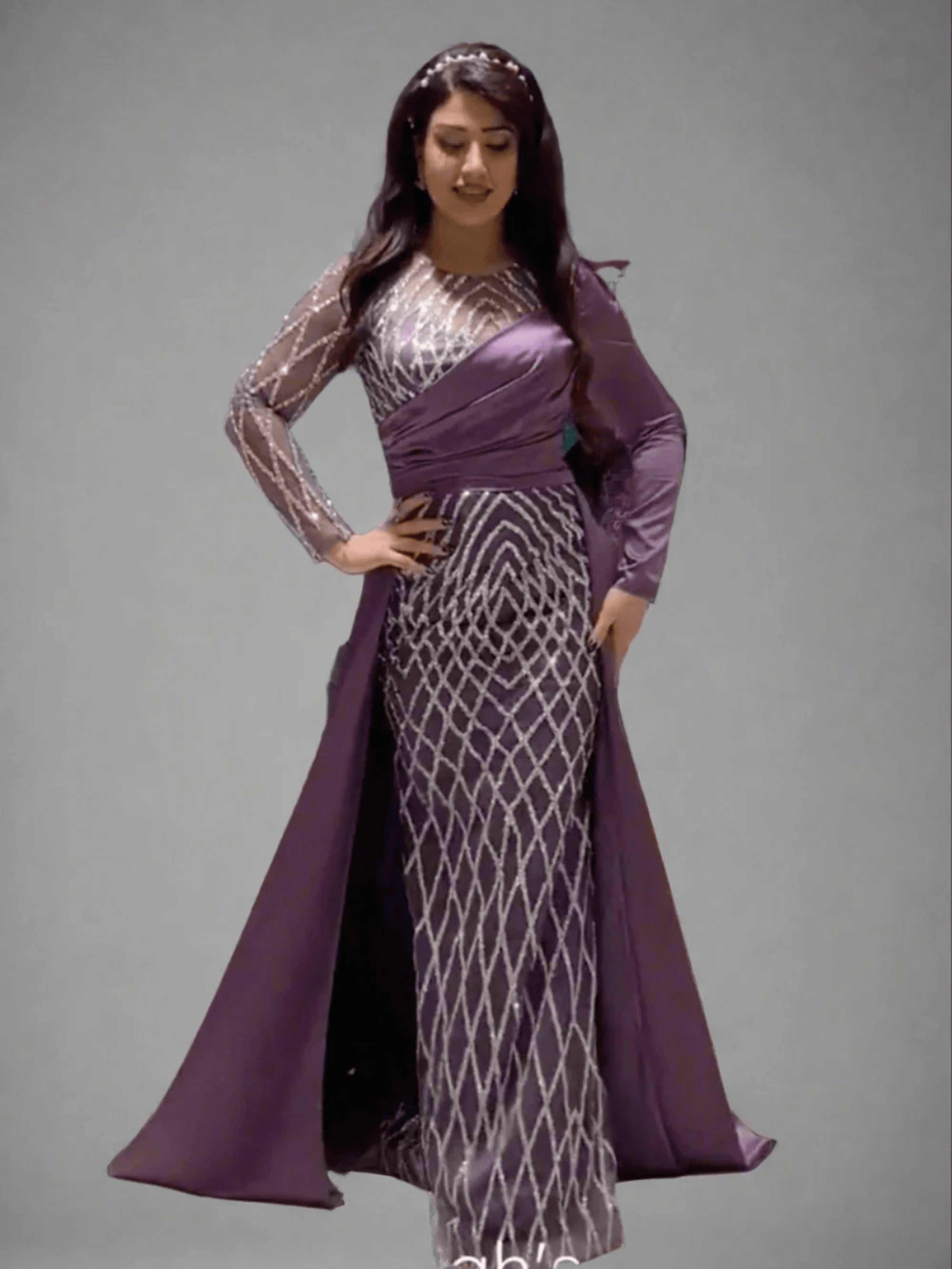 Beautifully Sequinced Maxi Dress