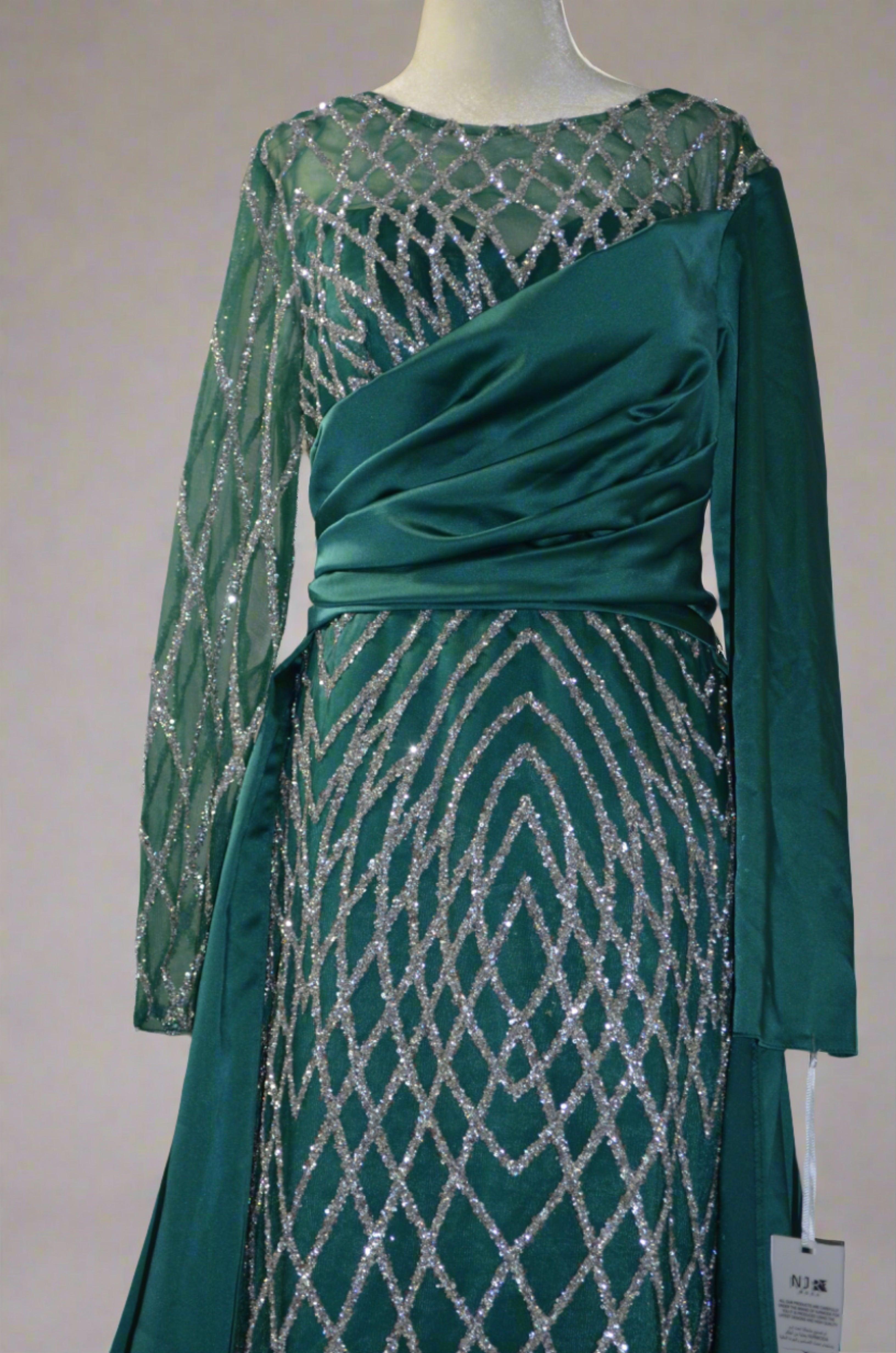 Beautifully Sequinced Maxi Dress - Asiyah's Collection