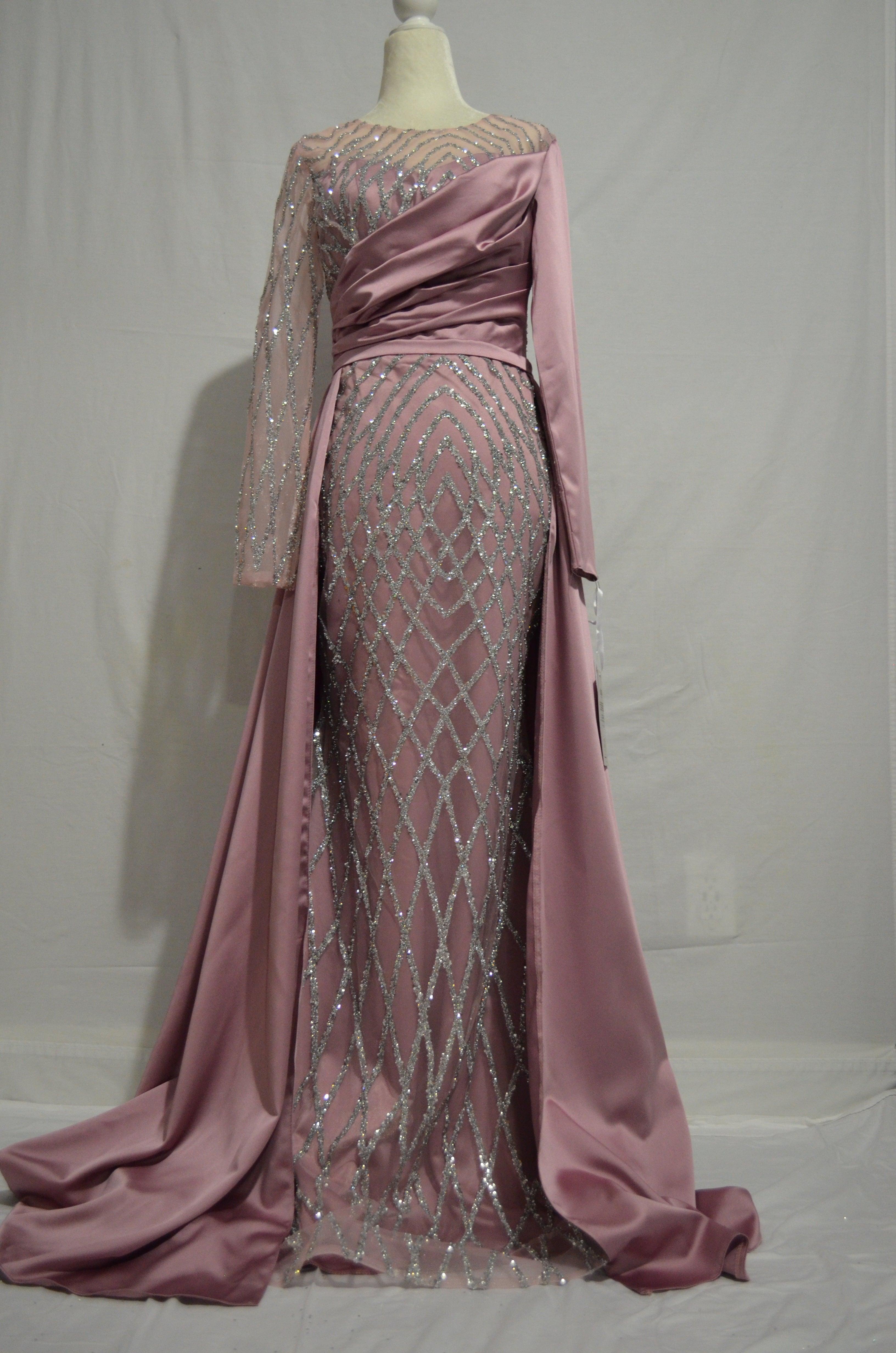 Beautifully Sequinced Maxi Dress - Asiyah's Collection