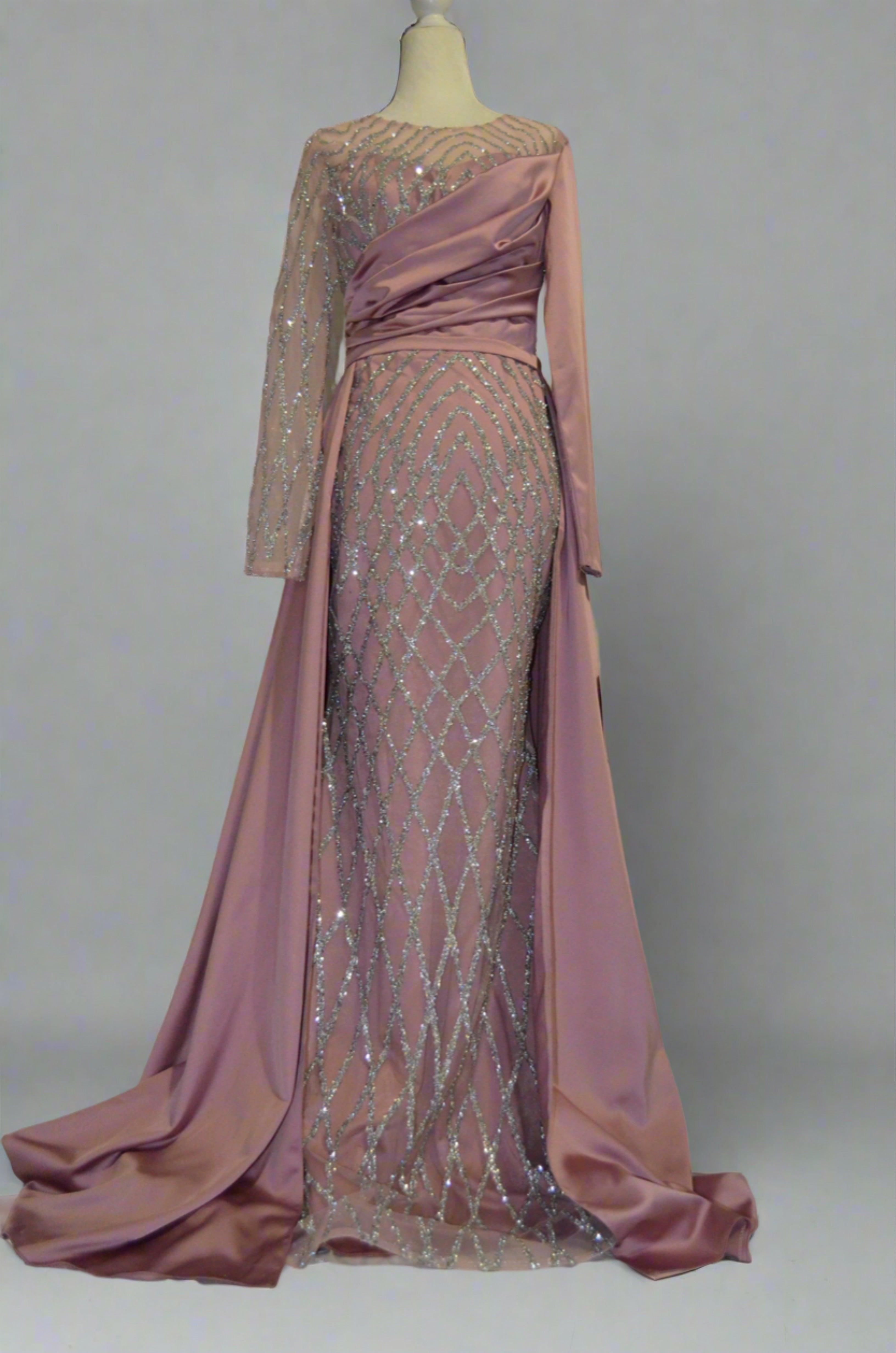 Beautifully Sequinced Maxi Dress - Asiyah's Collection