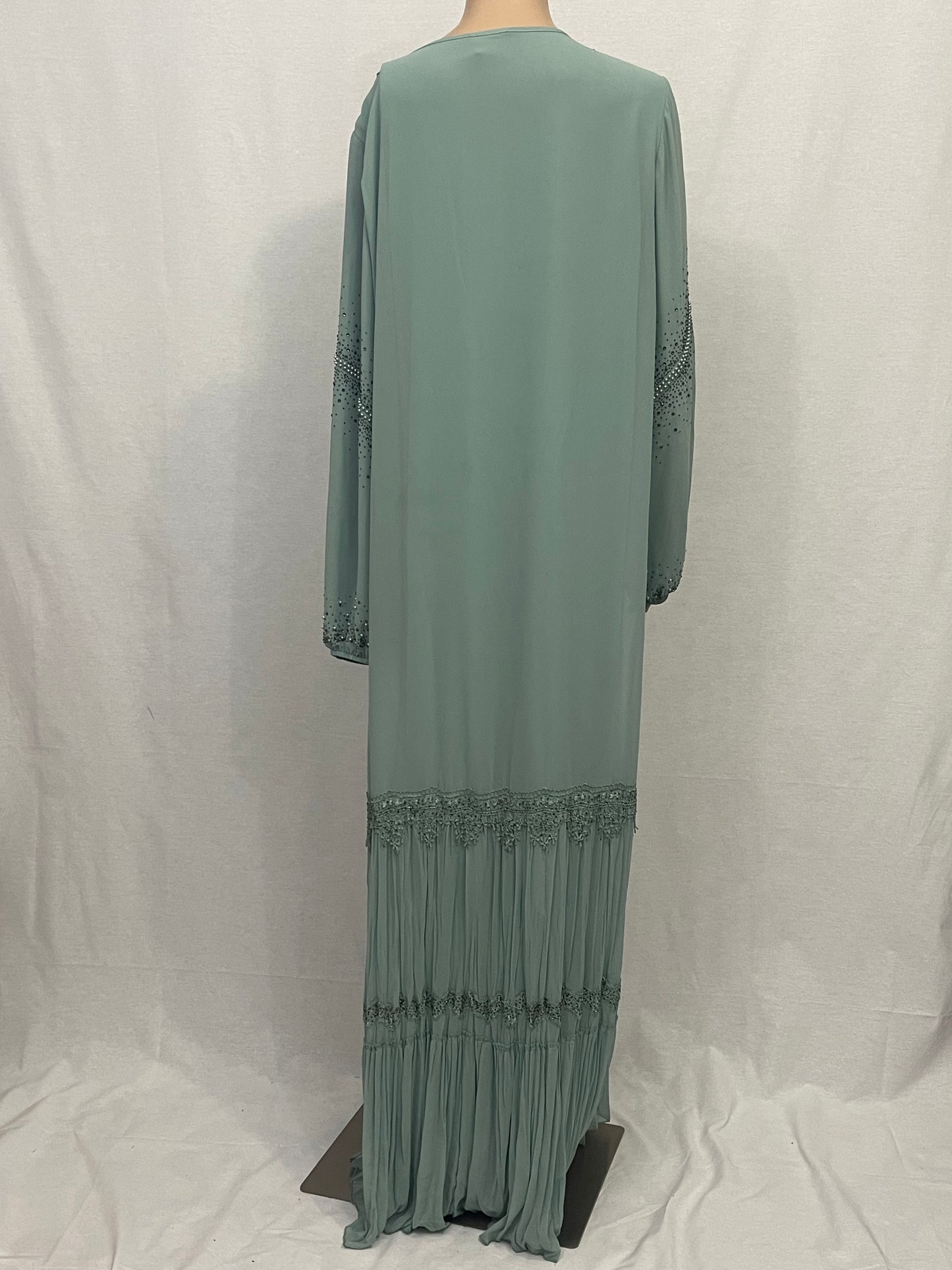 Light Green Dress - Asiyah's Collection
