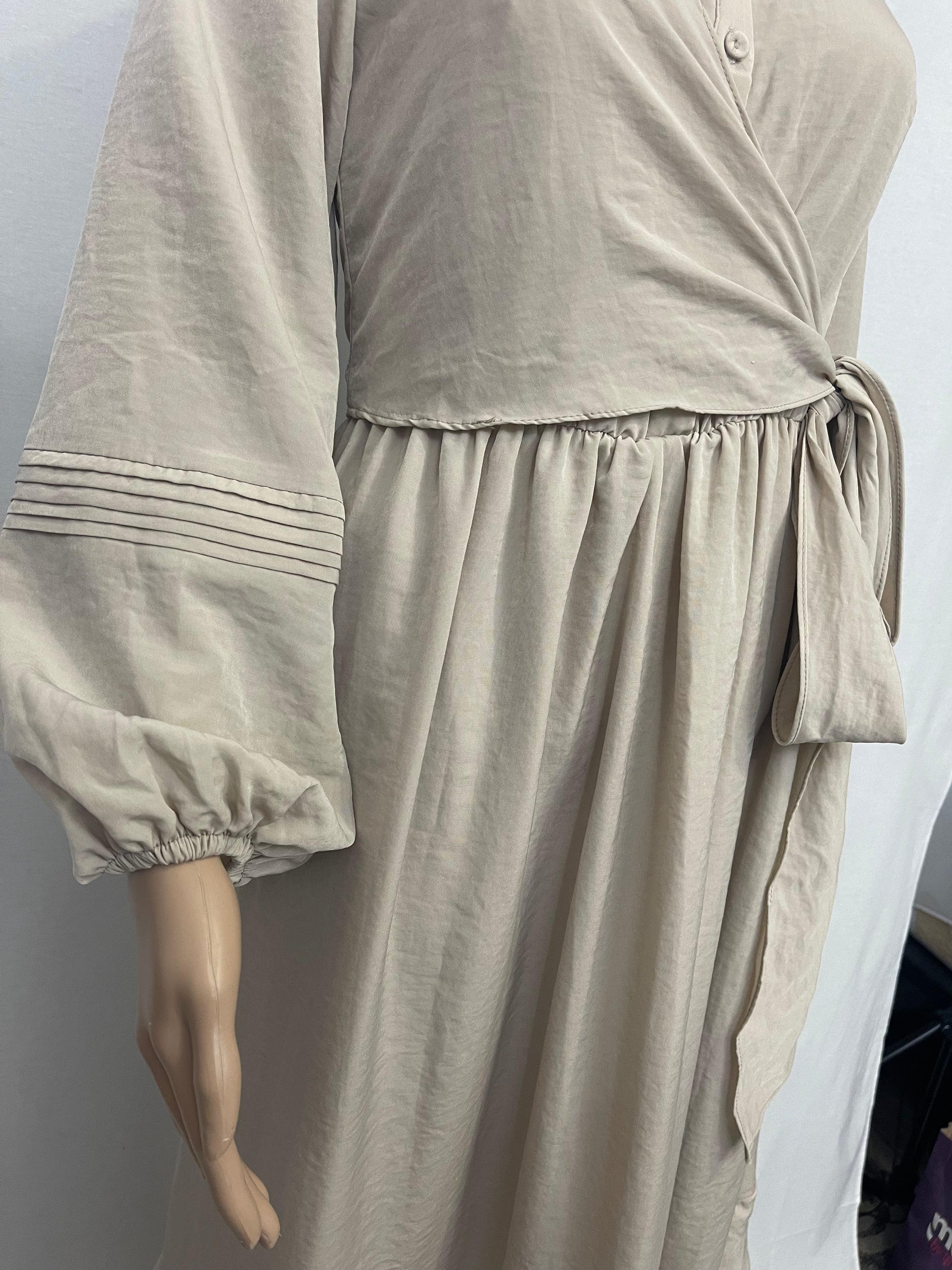 Light Brown Dress - Asiyah's Collection