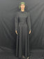 Black Diamond Sequenced Maxi Dress - Asiyah's Collection