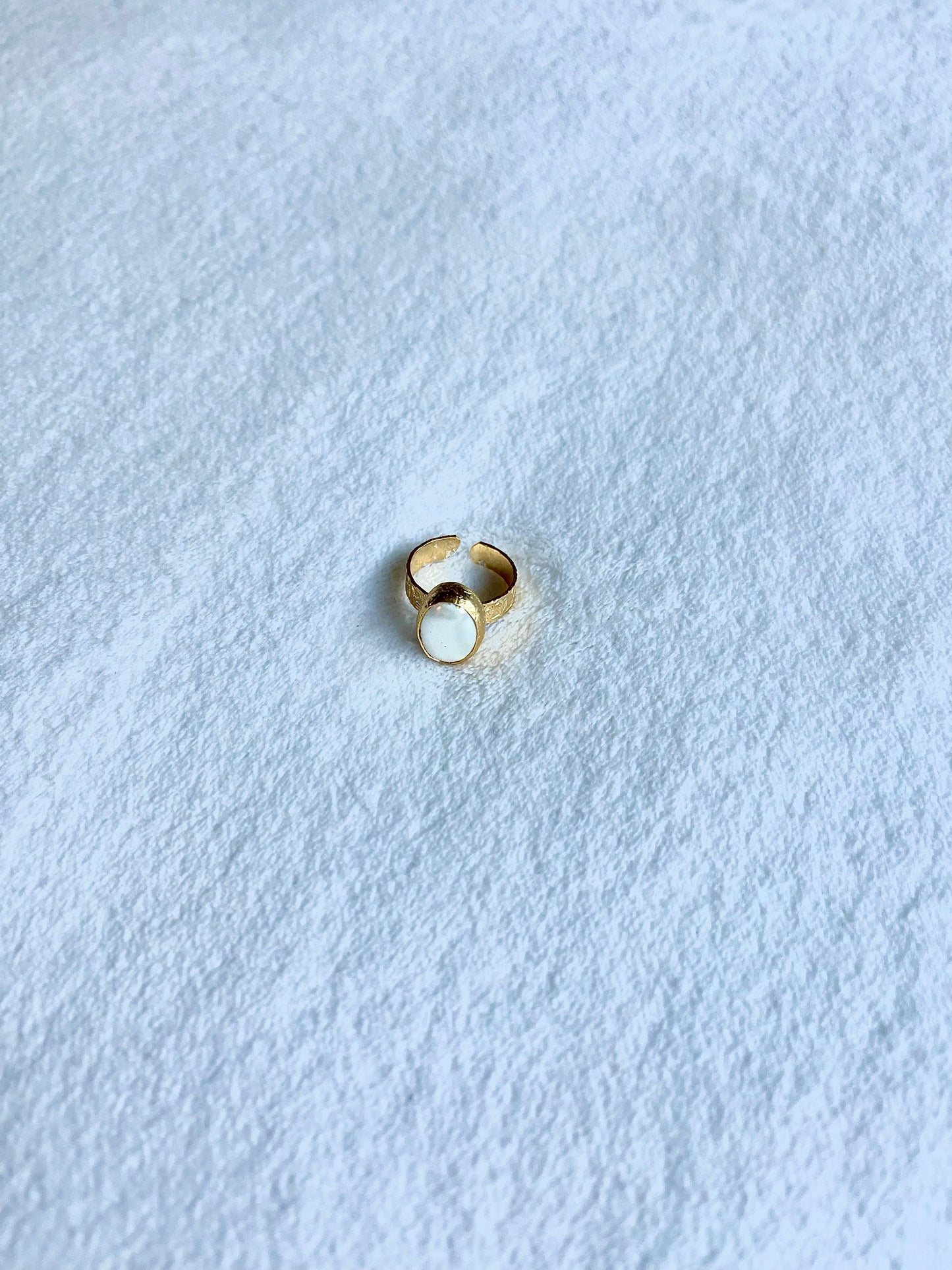 Adjustable Handmade Freshwater Pearl Ring