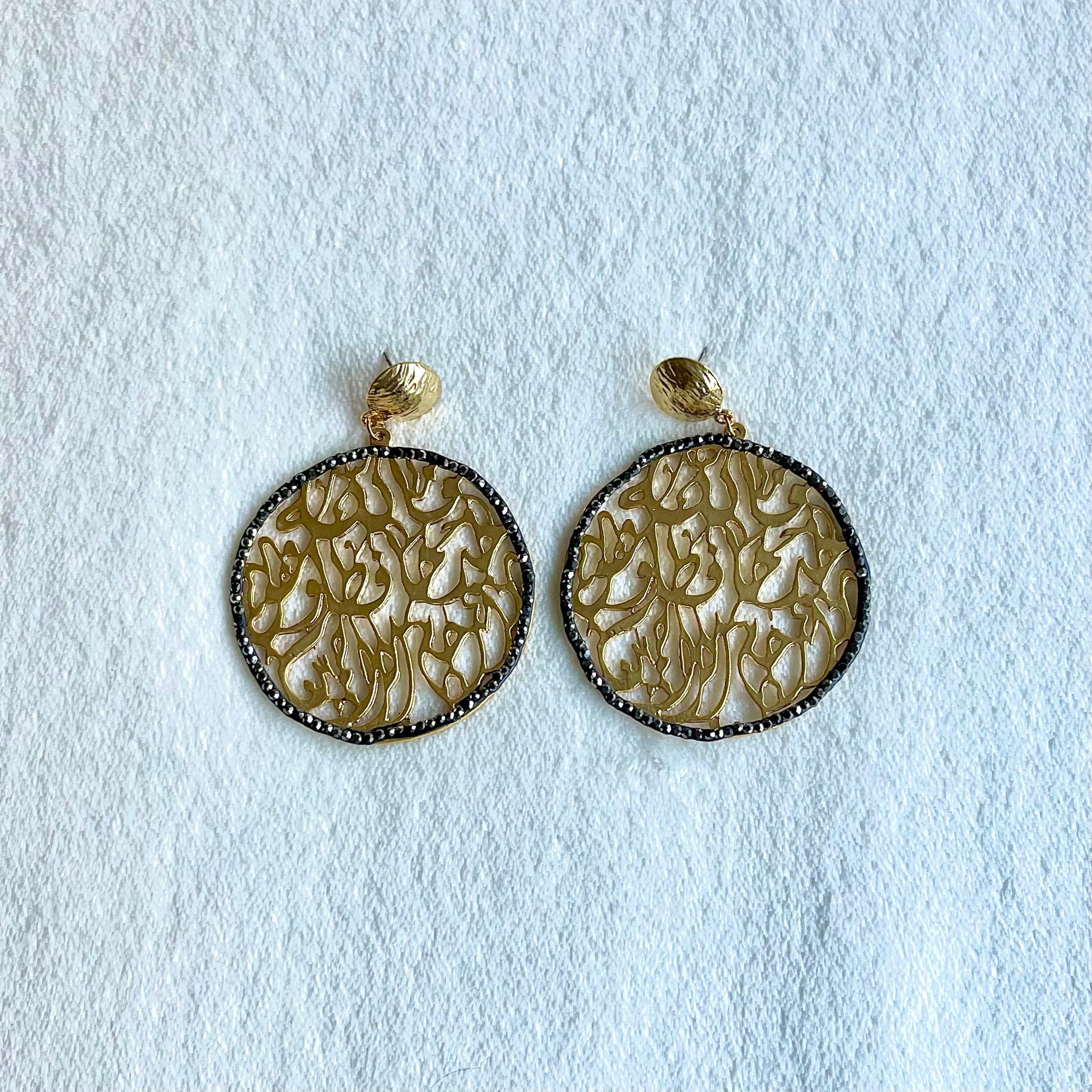 Calligraphy Earrings