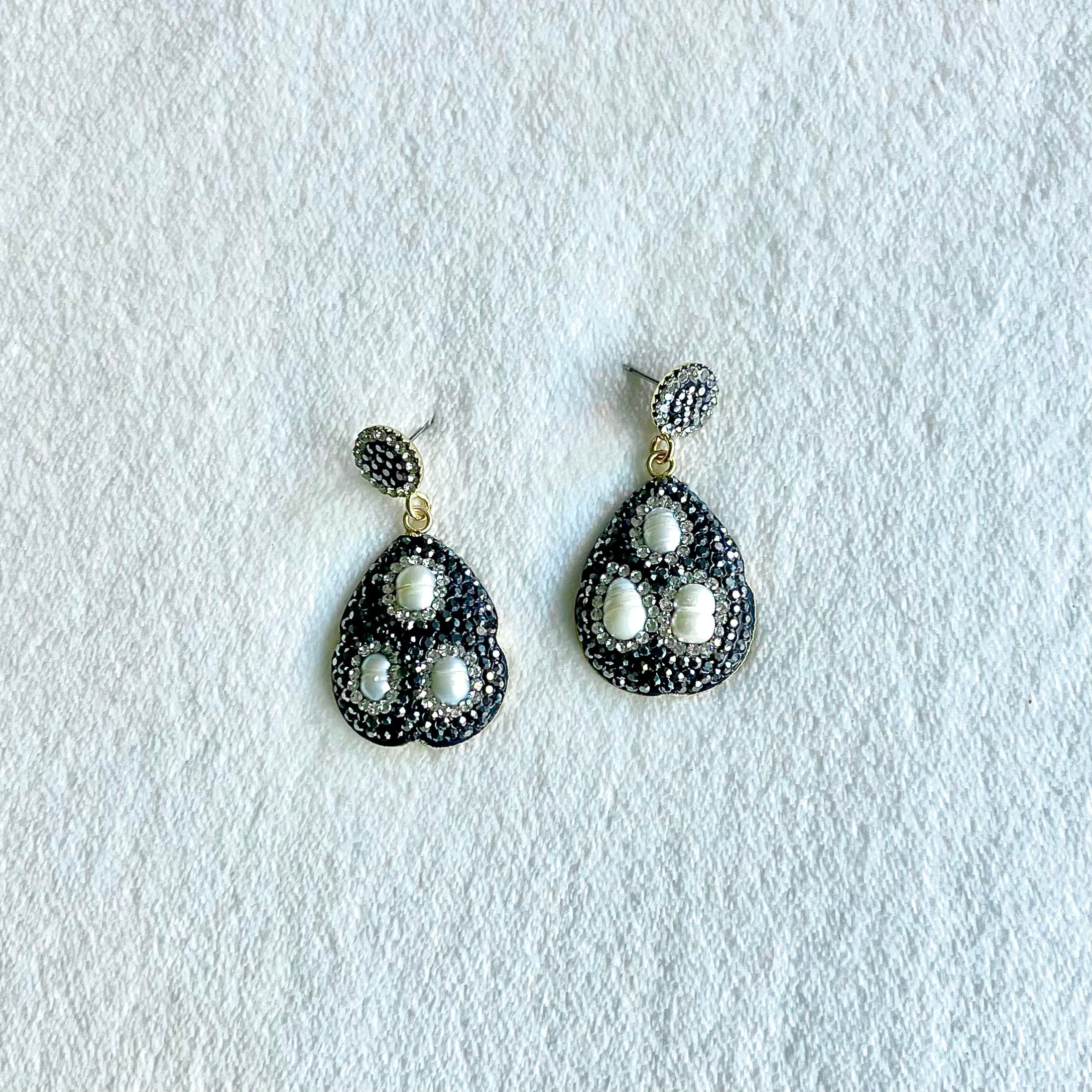 Handmade Pearl Earrings