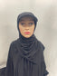 Premium Jersey Hijab with Cap - Asiyah's Collection