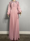 A-Line formal Pink Maxi Dress