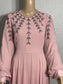 A-Line formal Pink Maxi Dress