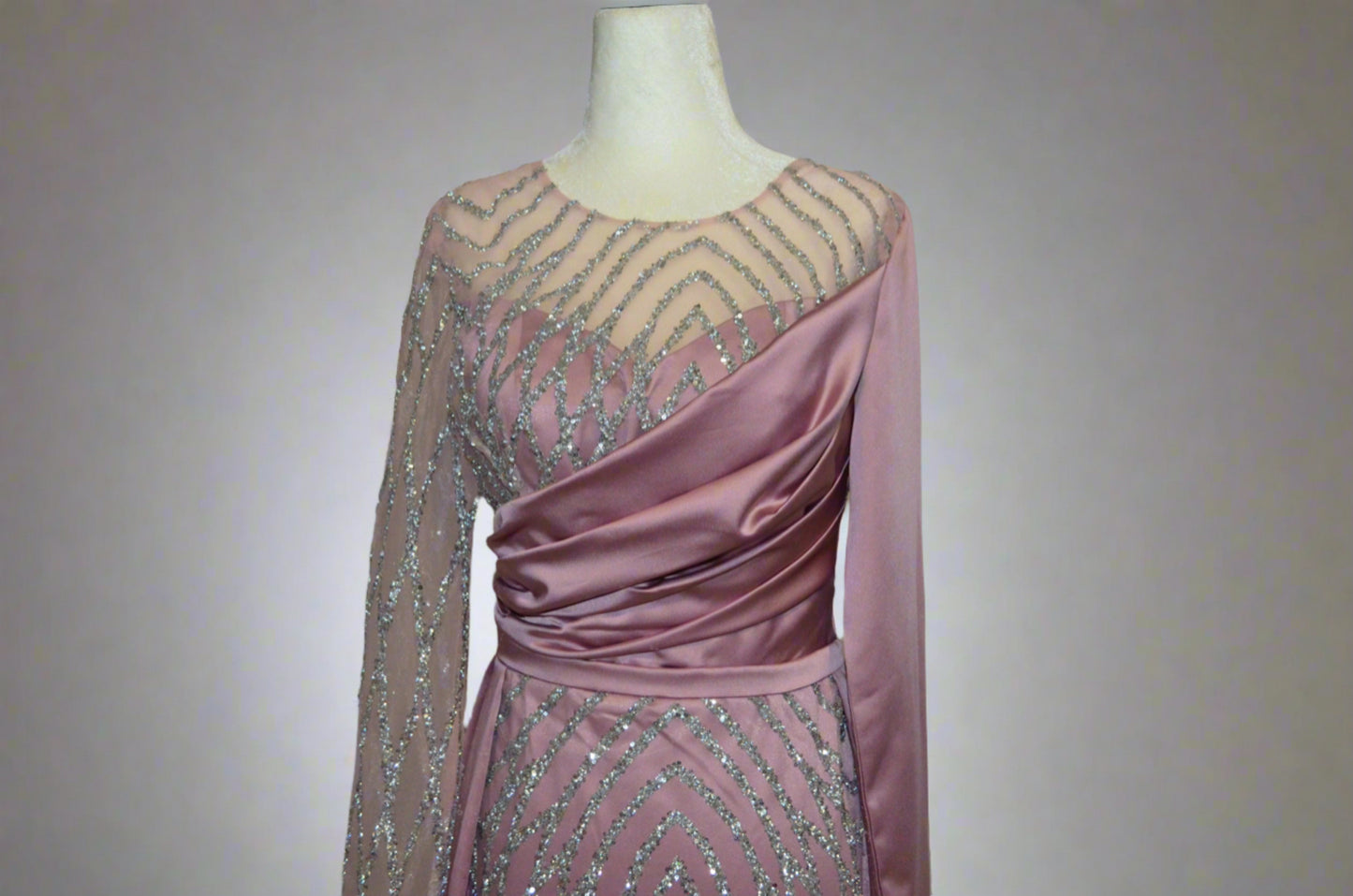 Beautifully Sequinced Maxi Dress - Asiyah's Collection