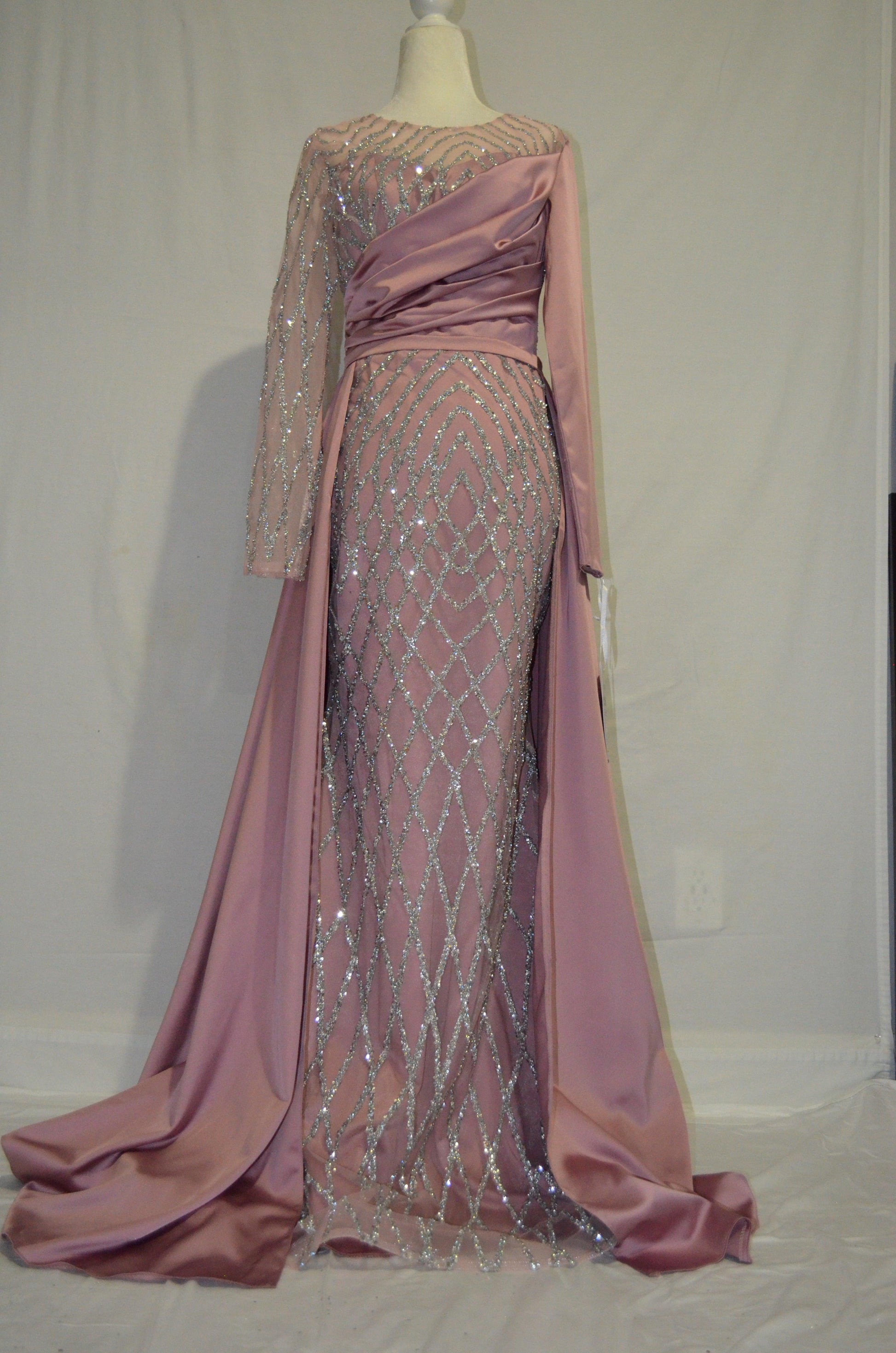 Beautifully Sequinced Maxi Dress - Asiyah's Collection
