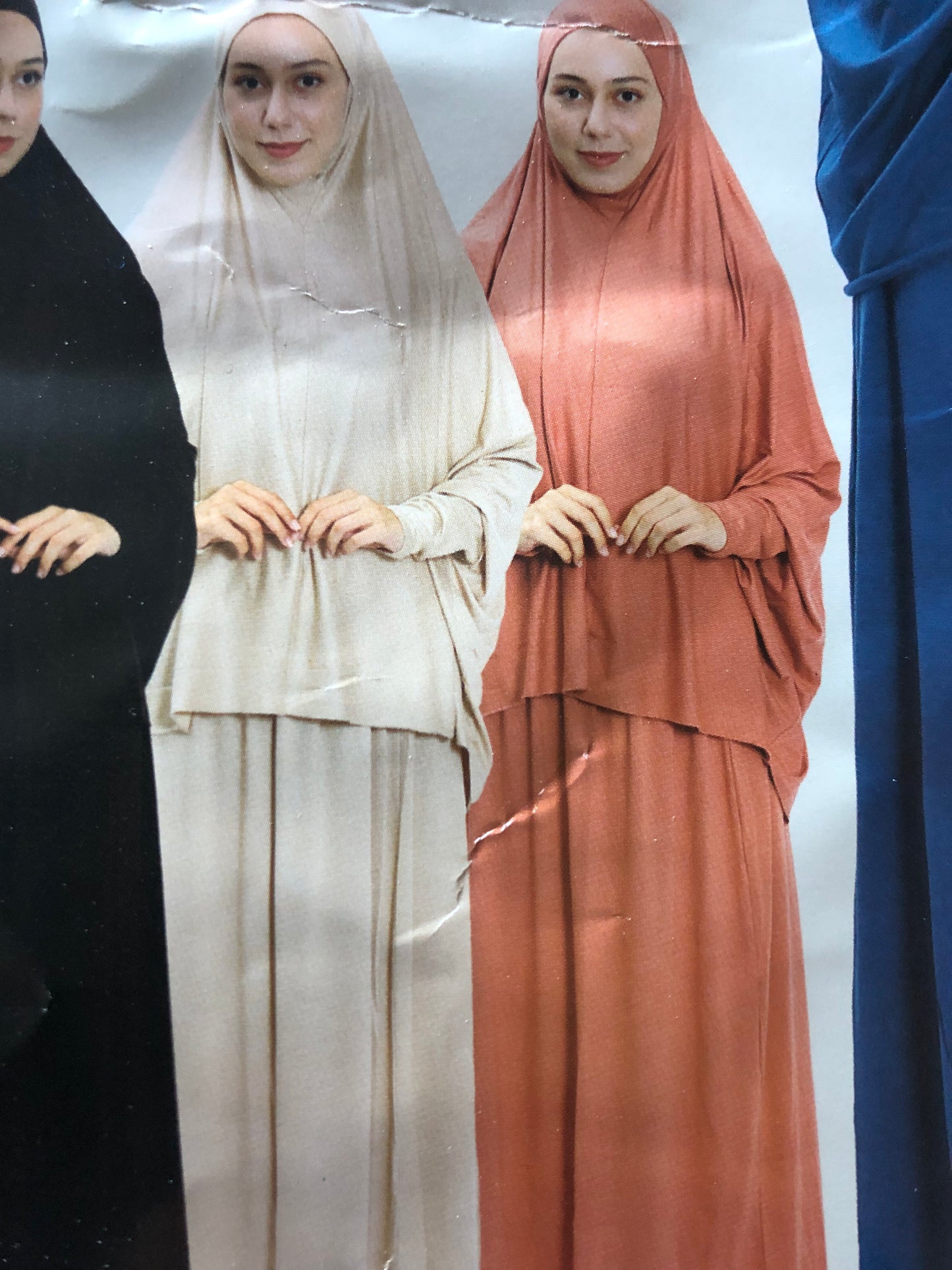 Two Piece Dress Set Khimar Maxi Skirt - Asiyah's Collection