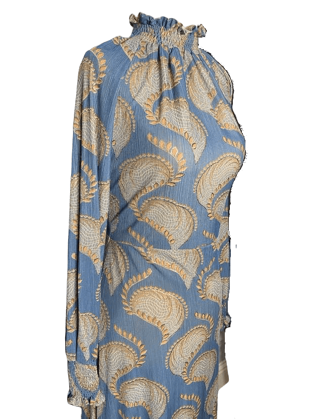Blue Maxi Dress - Asiyah's Collection