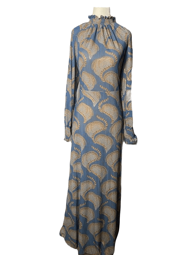 Blue Maxi Dress - Asiyah's Collection